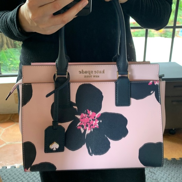 kate spade Handbags - KATE SPADE CROSSBODY SATCHEL CAMERON MEDIUM FLORAL